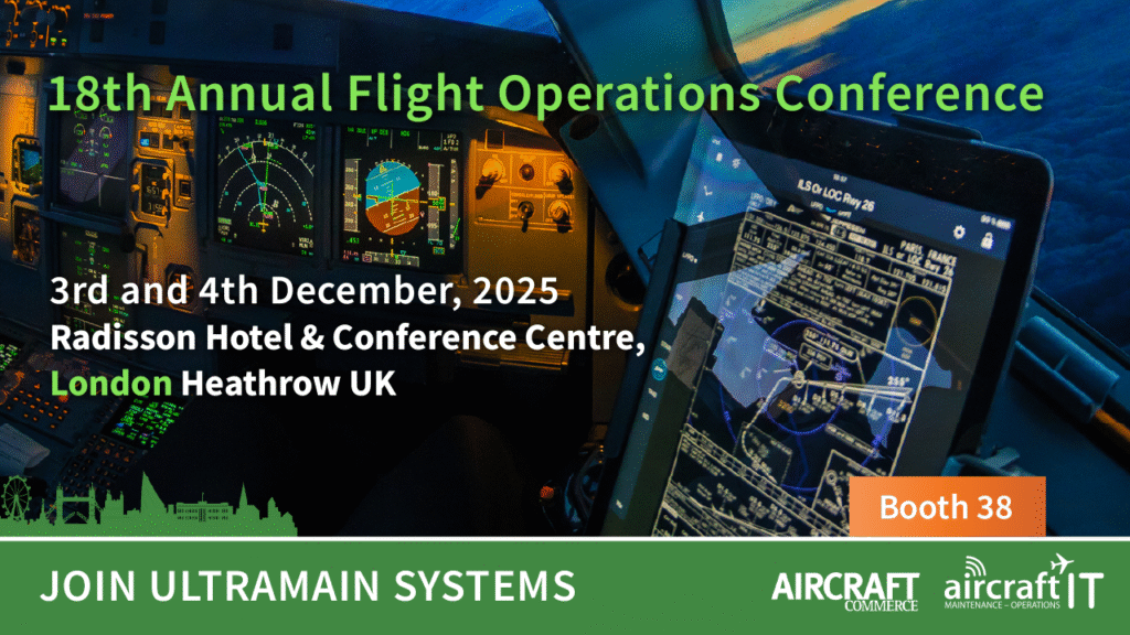 Join Ultramain at the 18th Annual Flight Operations Conference
