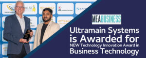 Ultramain Systems Awarded for New Techology Innovation by MEA Business