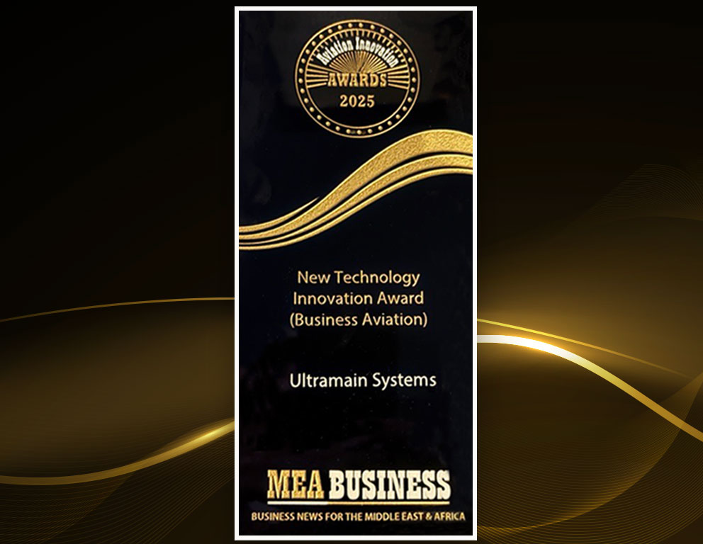Ultramain Systems New Tech Award from MEA Business
