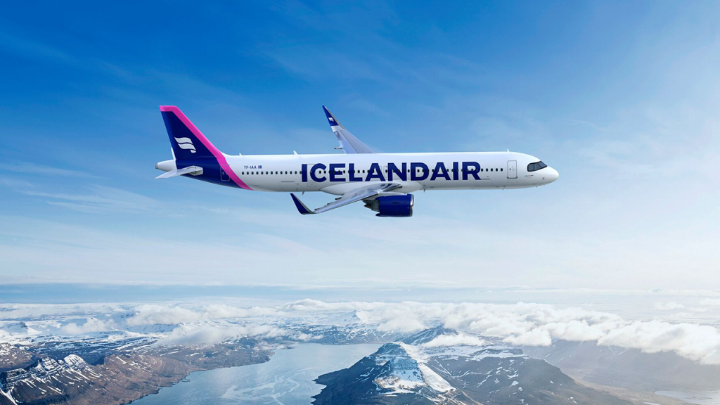 Iceland Air Press Release Photo signed onto Ultramain Systems
